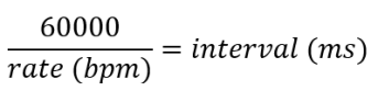 rate-to-interval